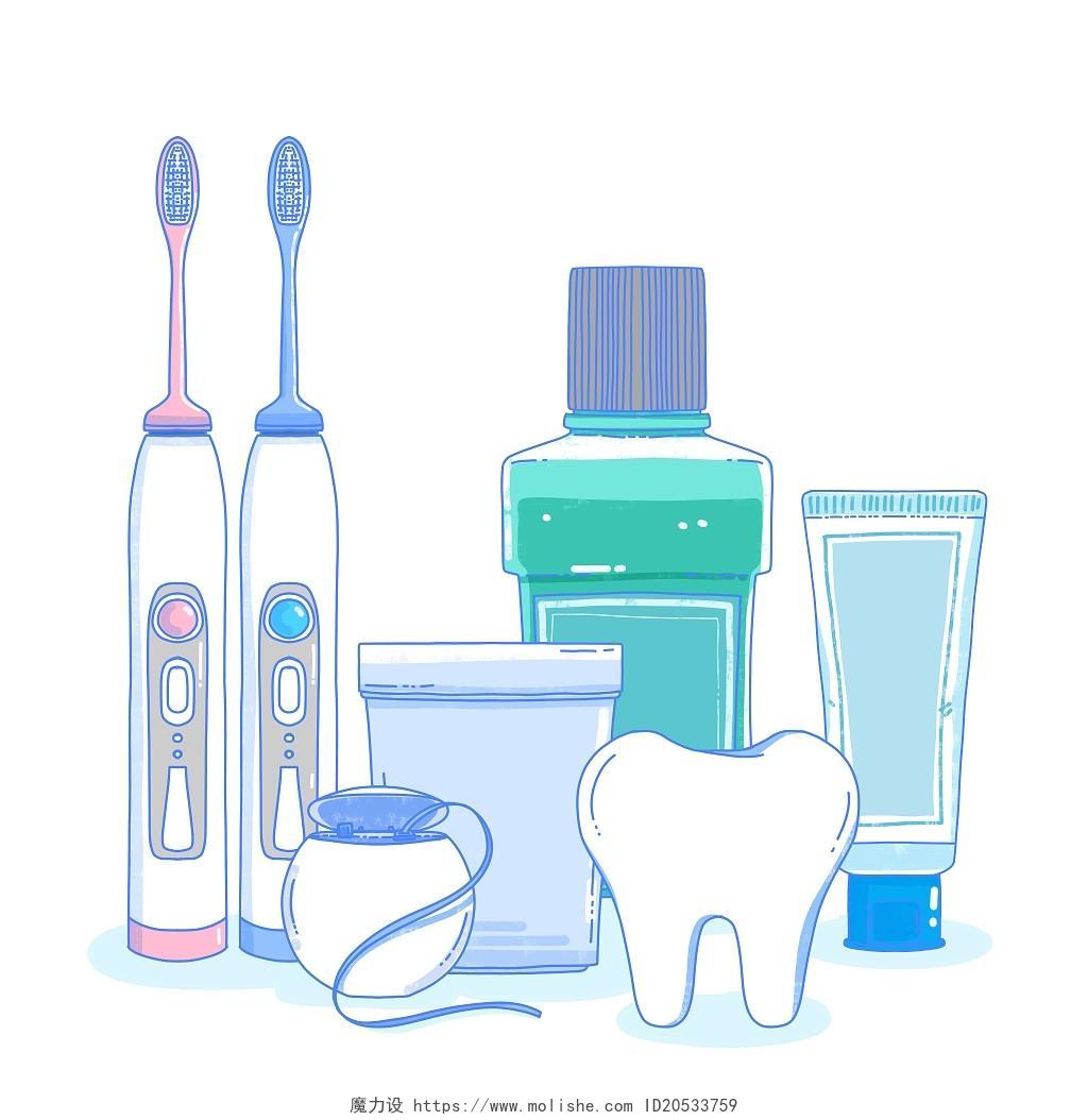 爱护牙齿洗漱用品牙膏牙刷大合集口腔